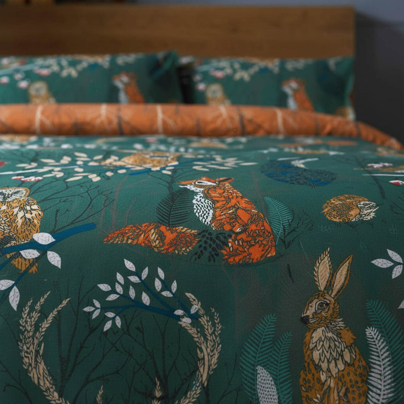 Polycotton No Pattern Duvet Cover with Pillowcases