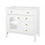 Meuble-lavabo 36 po avec lavabo en céramique et capteur de mouvement-1740201278
