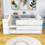 Lit de jour simple avec lit gigogne simple, rangement, bureau et station de charge USB