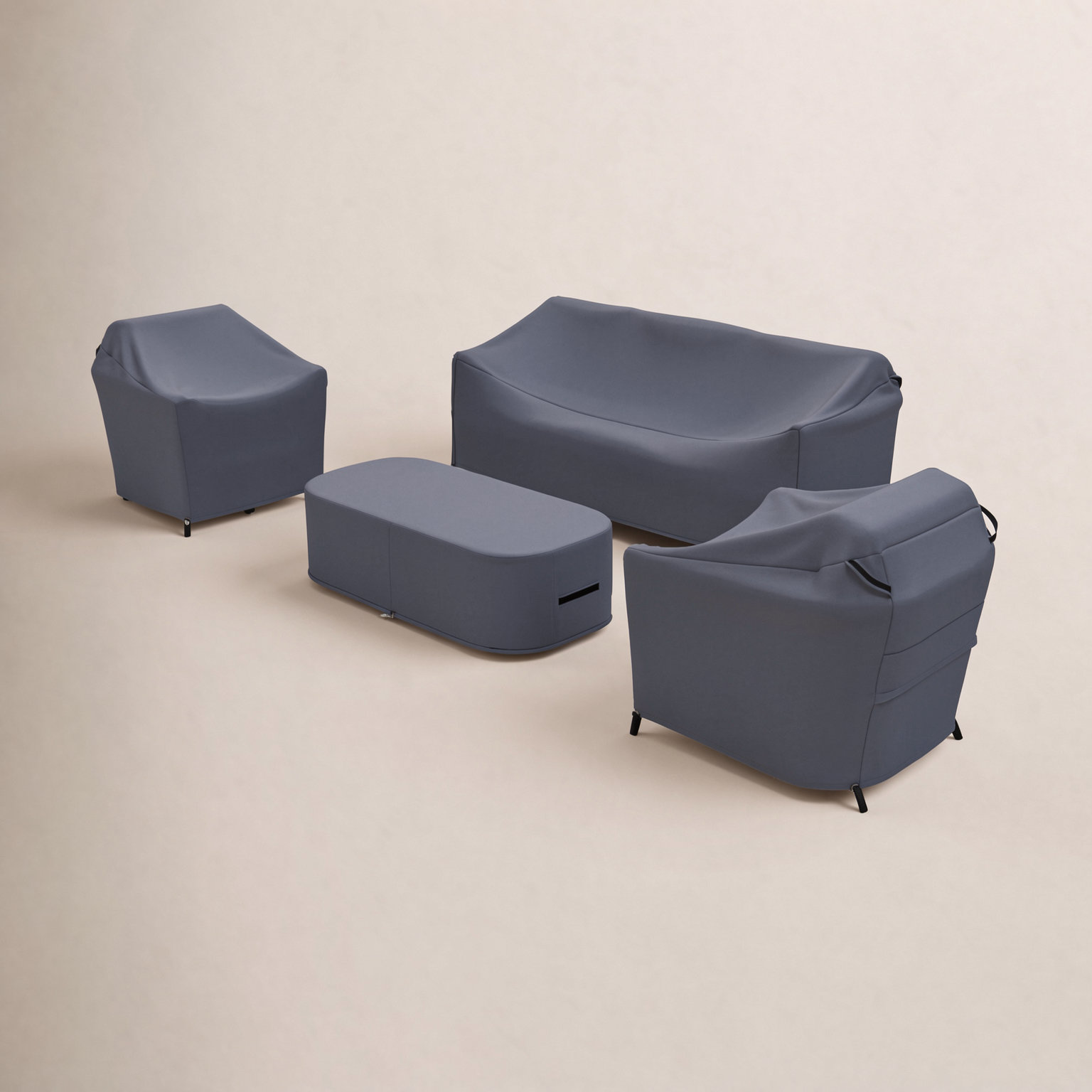 Aniston 4-Piece Outdoor Sofa Group Cover
