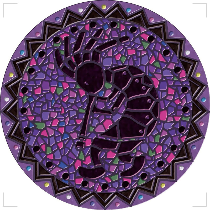 Art de jardin Koraljka Kokopelli, Mauve