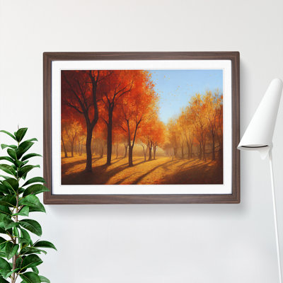 Mesmerising Autumn Forest - Single Picture Frame Painting