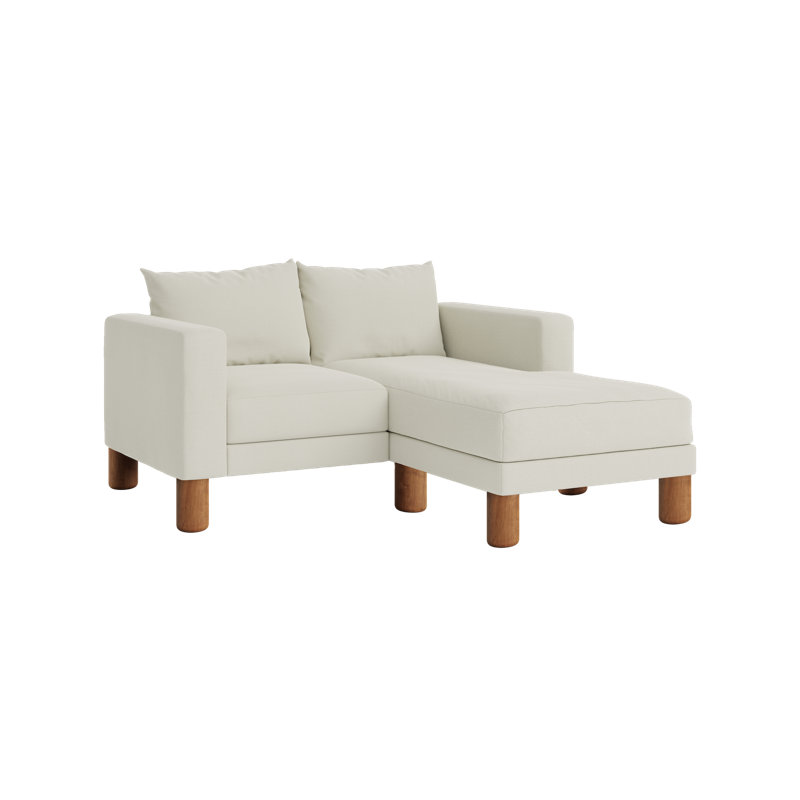 Canapé modulaire Essential, Oat Upcycled Poly, Cylinder