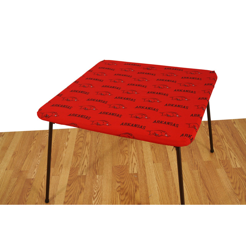 NCAA Outdoor Patio Table Cover, 33" W x 33" D, Arkansas