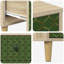 36cm W Engineered Wood Bedside Table