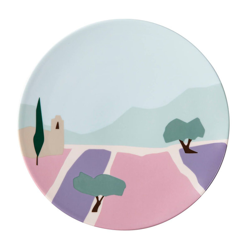 Destination Sud Salad/Dessert Plate