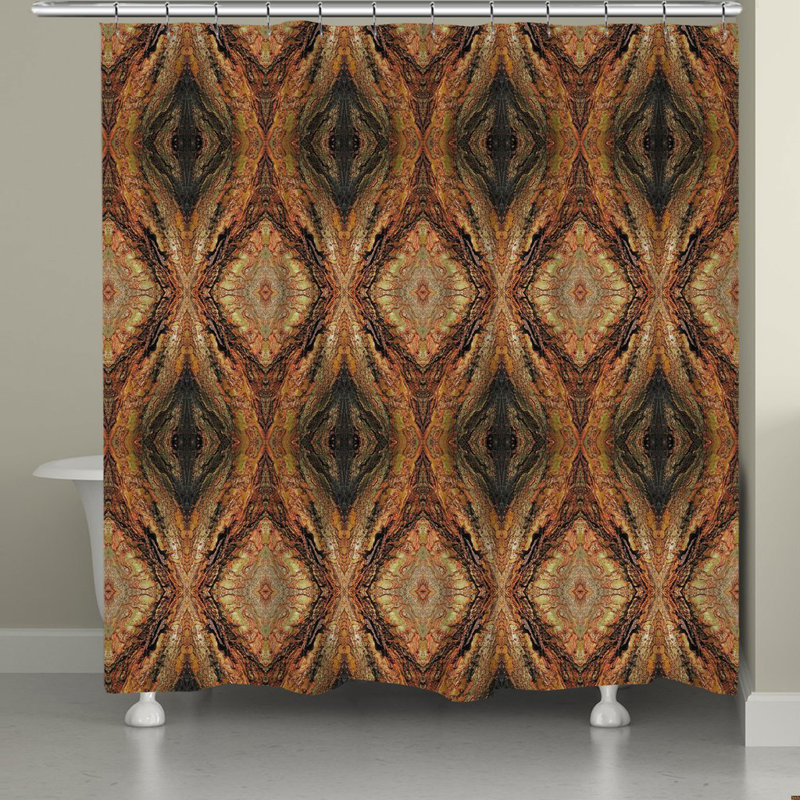 Donyu Ikat Shower Curtain