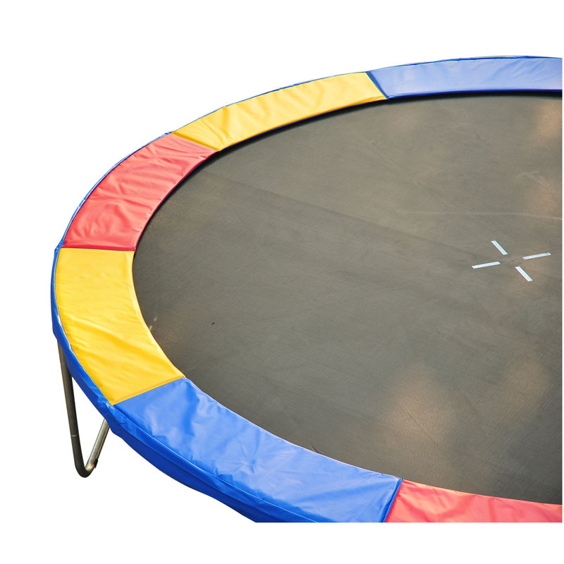 Coussin de bordure pour trampoline Ceres, 8', Rouge/bleu/jaune