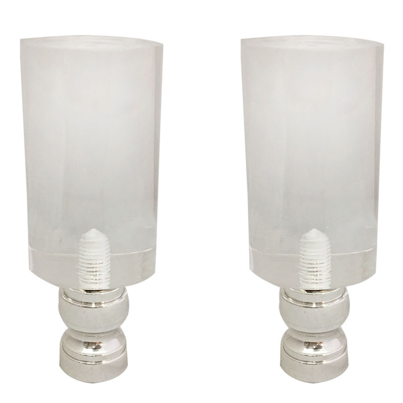 Tall Cylinder Lamp Finial