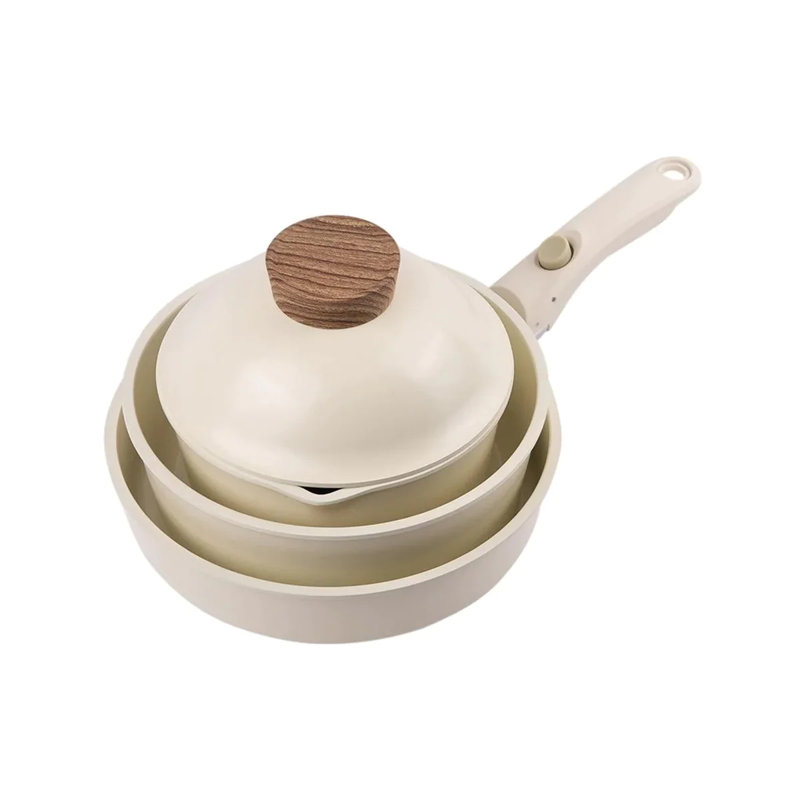 5 - Piece Non-Stick Aluminum Cookware Set