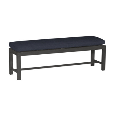 Banc d'extérieur sans dossier 60 po Club Wrought