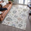 Premium Machine Washable Jaylin AMF1218 Global Rug-1270969922