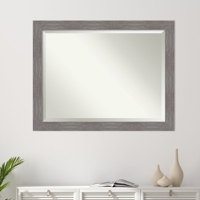 Eliakim Flat Wall Mirror, 35.38" x 45.38"