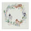 Toile Wispy Bird & Botanical Wreath, design par Cady-2125944943