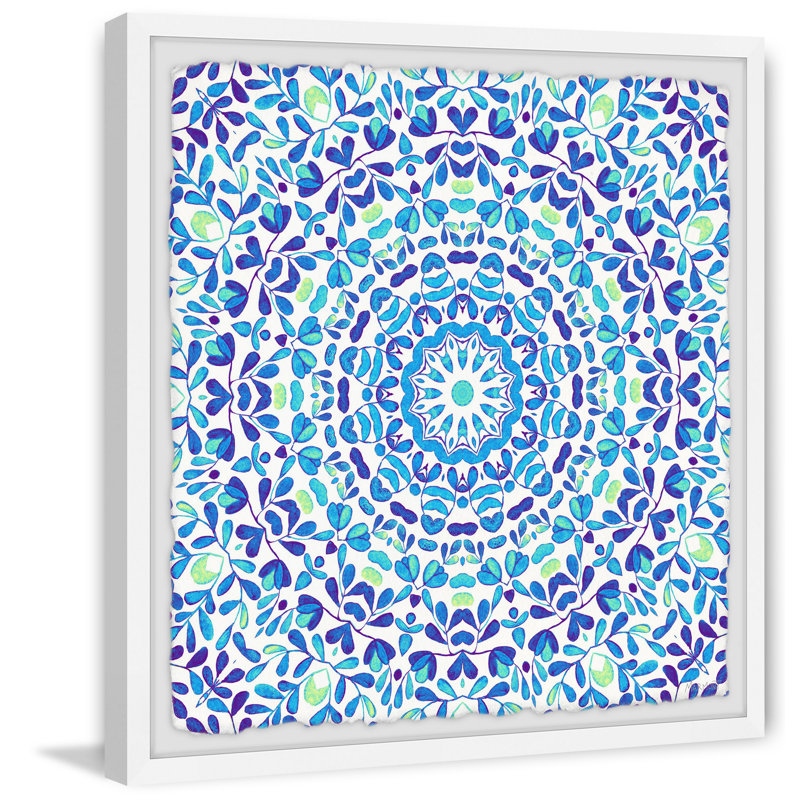 Stay Strong - Single Picture Frame Painting, 51cm H x 51cm W x 3.81cm D