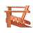 Wooden Kid's Adirondack Chair For Indoor And Outdoor, Natural Cedar Patio Lounge Chiar For Kids