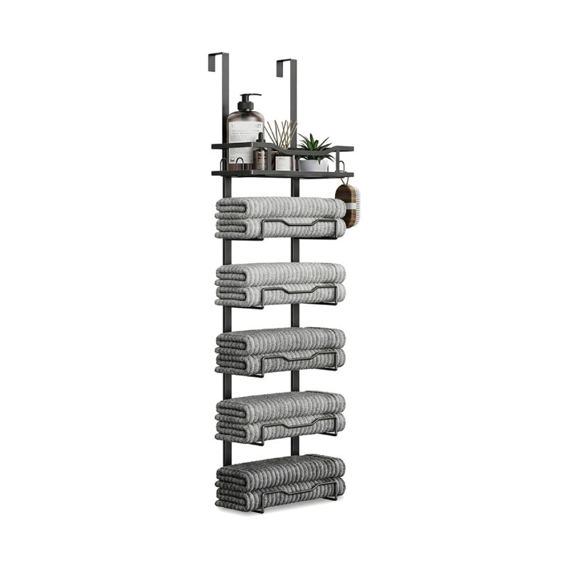 Over-the-Door Stainless Steel Shower Caddy
