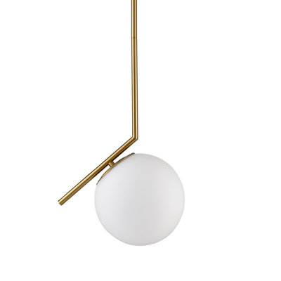1 - Light Gold Single Pendant
