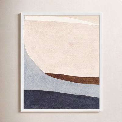 Divided "Divided by Blue 2" Painting