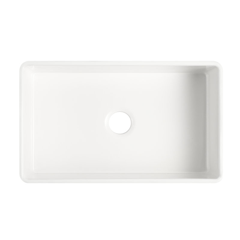 36" L X 20" W Sink With Grid And Strainer - Heat, Stain, Scratch, Rust Reversible Design, Deep Bowl, Easy To Clean 36"X20" Reversible, Large Chic Basin