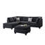 3 pièces Canapé modulaire avec coussins réversibles-1196191250