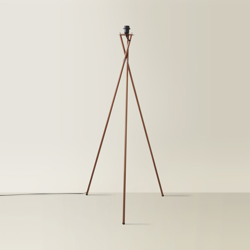 Ahti Camden 136cm Tripod Floor Lamp Base, Copper