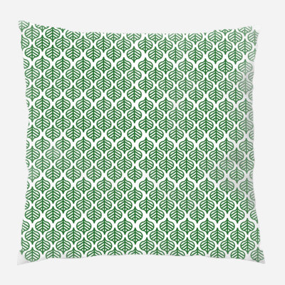 Coussin décoratif à feuilles