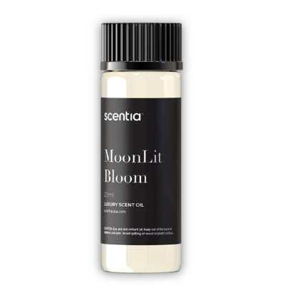 Moonlit Bloom Diffuser Oil | Romantic Essential Aromatherapy Oil For Love And Date Night | Valentine Collection Oil With Rose Petal, Vanilla, Amber & Woods | 20Ml | 0.67 Fl Oz
