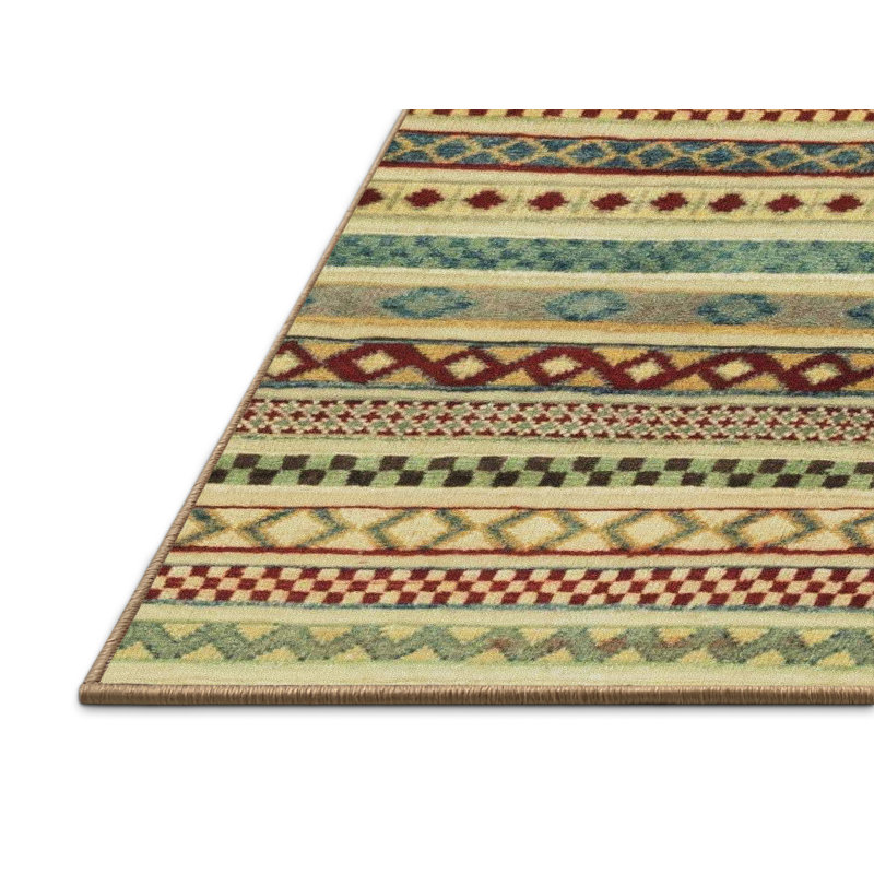 Abstract Indoor Rug, Rectangle 5' x 8'