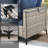 High Density Pe Cane Outdoor Sofa With Stove And Swivel Chair-533559668