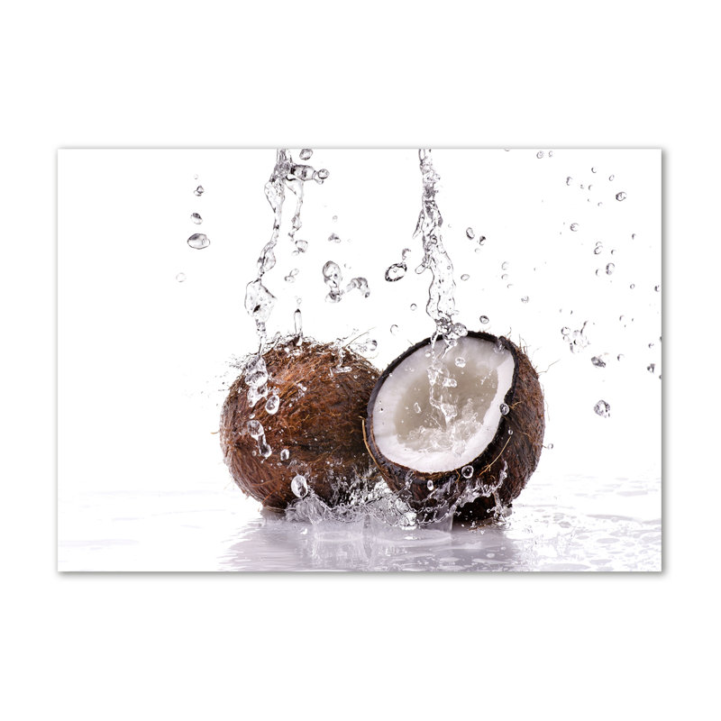 Coconut And Water - Wrapped Canvas Print