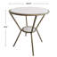 Hulisi Marble End Table