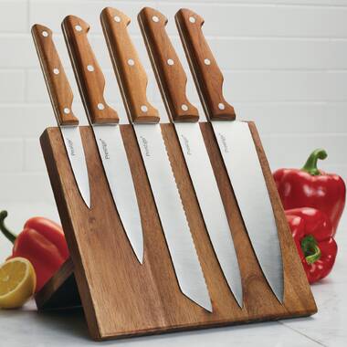 TheBoneEdge Mini Knife Set of 6 Pc Full Tang Wood Handle 3CR13