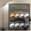 175cm Matte LED Arched Floor Lamp