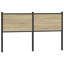 Vidaxl Replace Headboard Brown Oak 150 Cm Engineered Wood And Steel-104508025-104508017