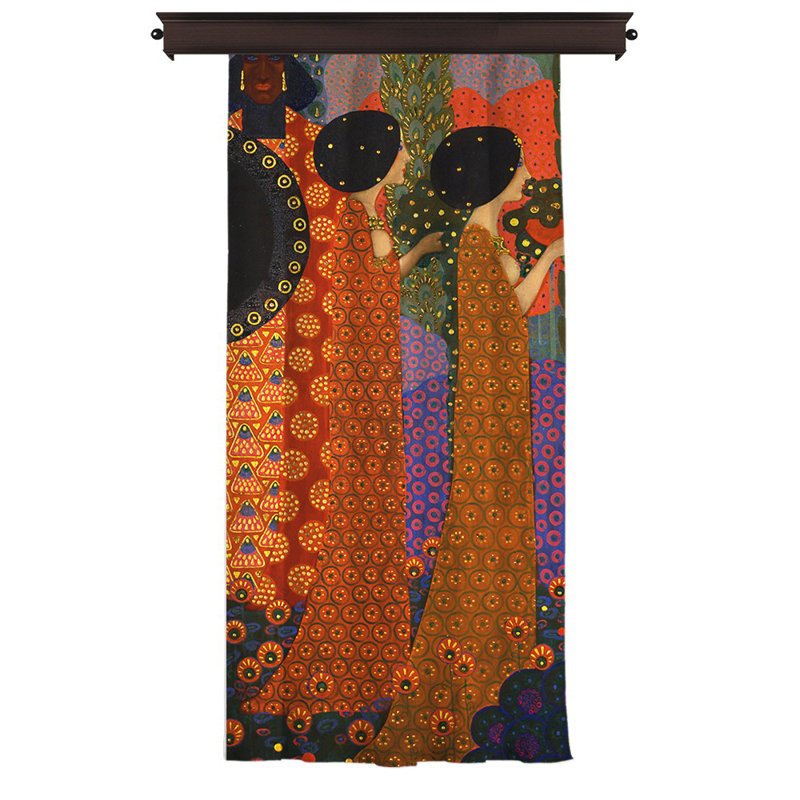 Hendricks Blackout Curtain Single Panel