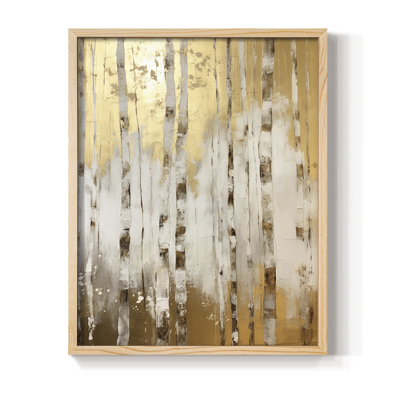 Reproduction encadrée ABSTRACT Series CMLI - bois massif