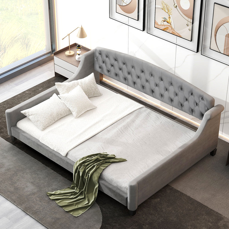 Lit de jour capitonné Modern Luxury