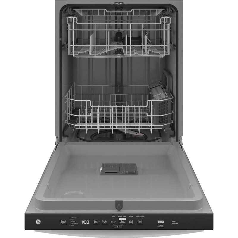 24" 50 dBA Built-In Digital Control Dishwasher, White