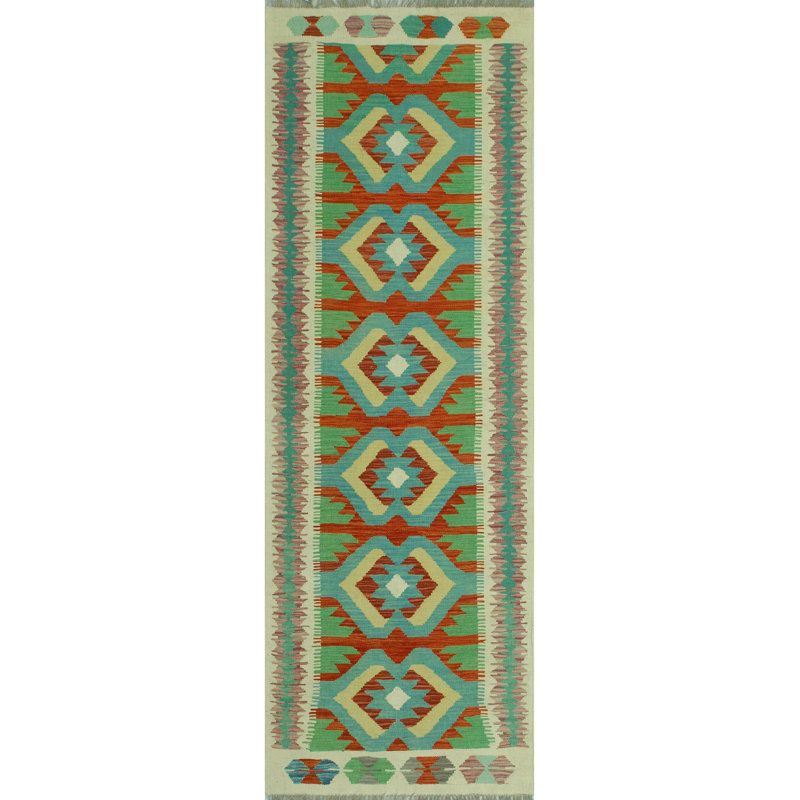 Bobbee Wool Geometric Indoor Rug