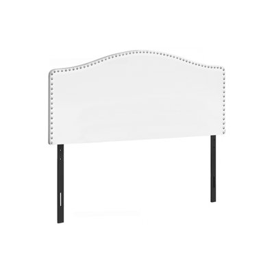 Bed, Headboard OnlyBedroom, Upholstered, Leather Look, Transitional