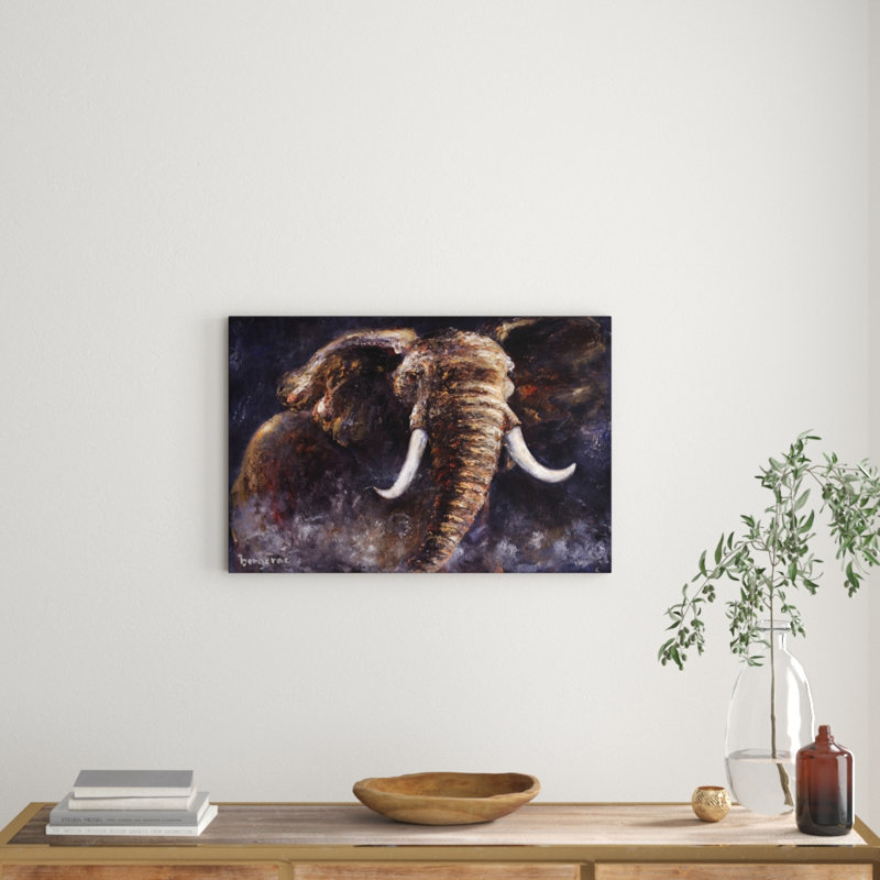 Bergerac - Wrapped Canvas Painting, 51cm H x 76cm W x 3.81cm D