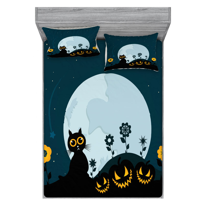 Microfiber Sheet Set, Full Sheet Set with Fitted Sheet