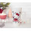 Grande tasse à lattes en céramique Sanri Hello Kitty Peut contenir 16 onces