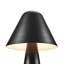 Jovial Metal Mushroom Table Lamp In Black-93235887