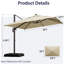 Parasol d'extérieur en porte-à-faux 9 'X 12' avec manivelle-1244495029-1244651341