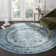 Tapis oriental bleu clair Altman