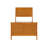 Arite Solid Wood Low Profile Sleigh Platform Bed with Matching Footboard-1653540577-1637700608