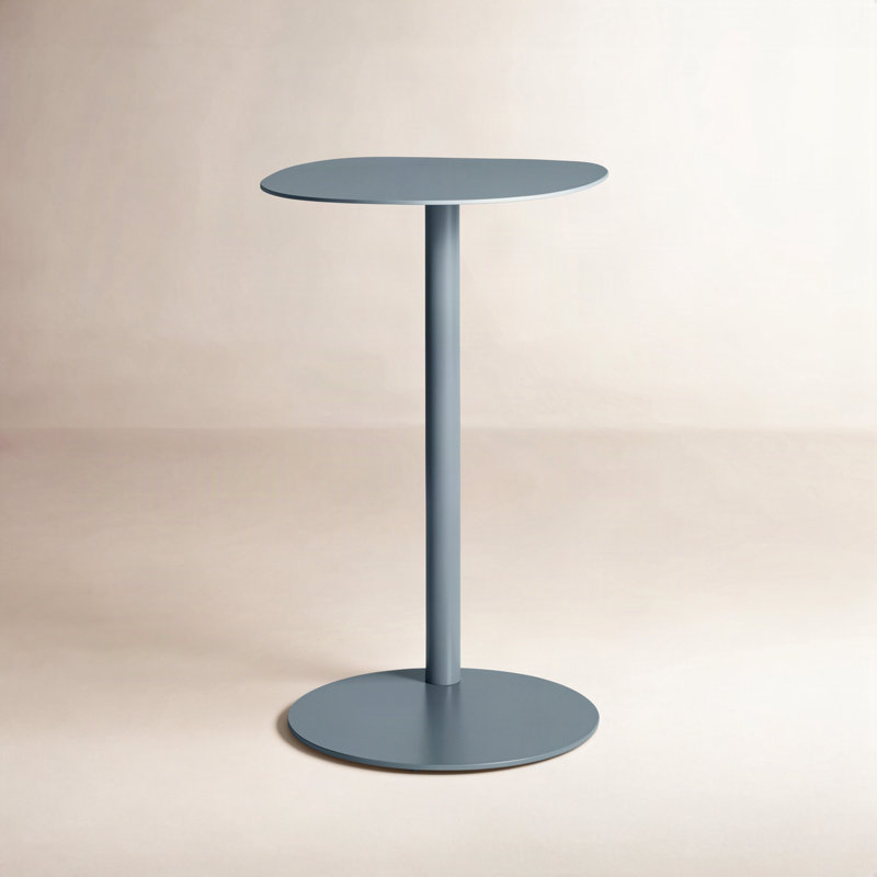 Swole Steel Top Single, 25" H x 20" W x 15" D, Gray Blue