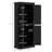 HOMCOM 72.5" Kitchen Pantry Storage Cabinet